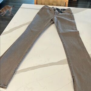 Express Brown Skinny Jeans with Sleek Fit